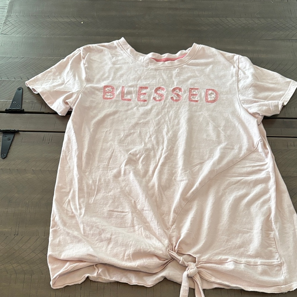Pink 'Blessed' Women’s Tshirt